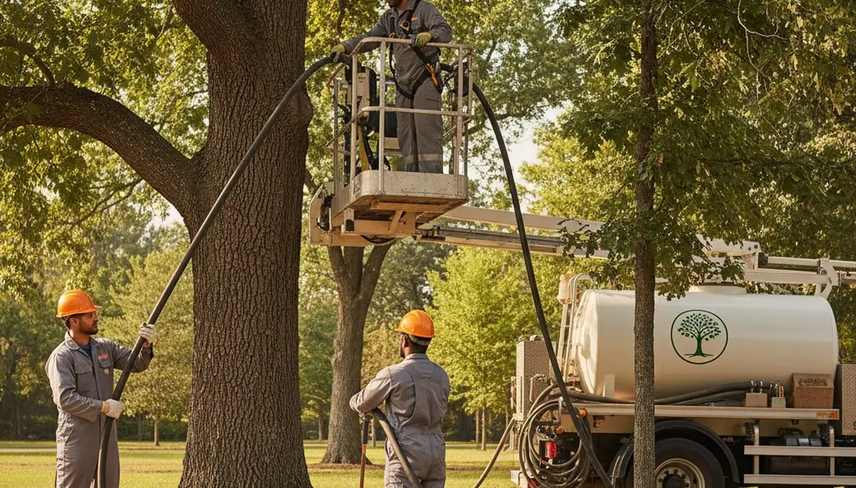 Miami, FL arborist providing tree fertilizing services for healthier trees in sandy soil and tropical conditions