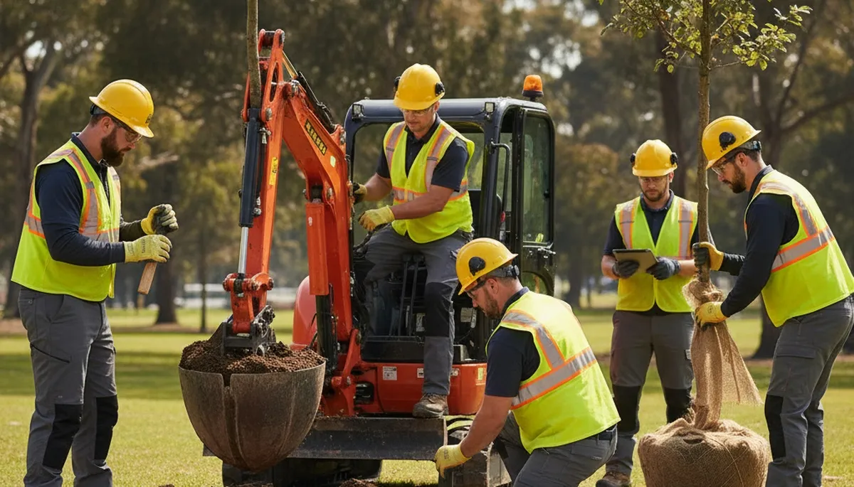 Miami, FL tree planting service selecting healthy species for local soil and sun exposure