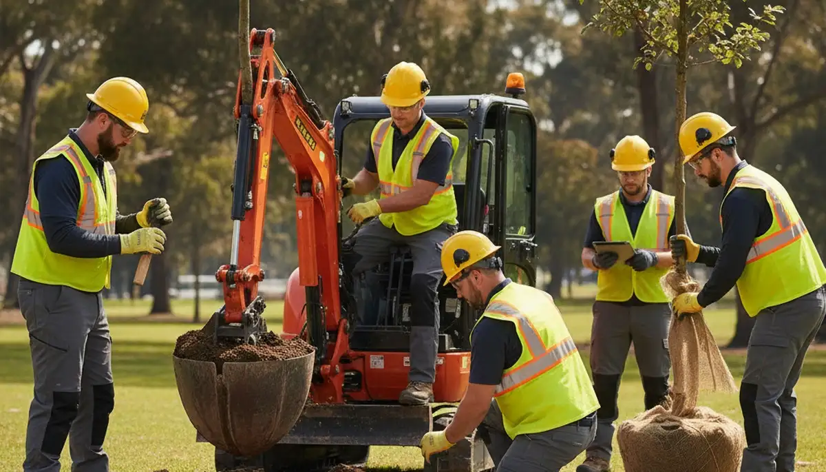 Miami, FL tree planting service selecting healthy species for local soil and sun exposure