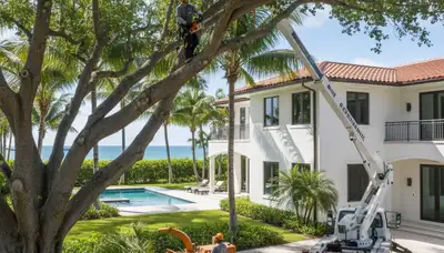 Tree trimming service in Miami, FL for residential and commercial properties